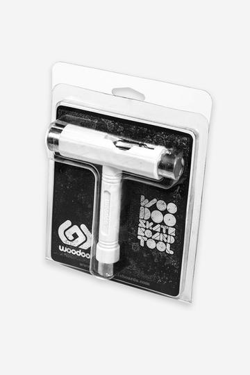 Llave para skate WOODOO T-TOOL WHITE