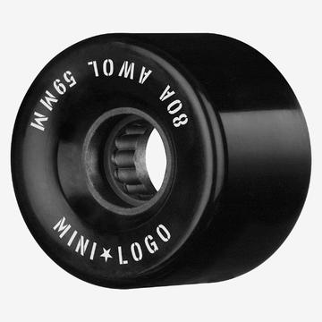 Ruedas de skate MINILOGO AWOL 59 mm 80A 4PK BLACK
