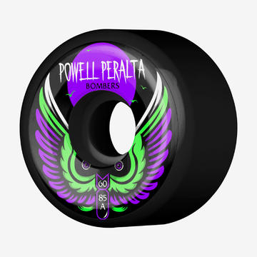Ruedas de skate POWELL PERALTA BOMBER III 60 M 85A BLACK 4PK