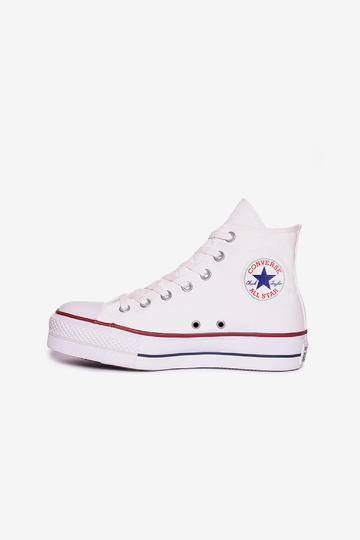 Zapatilla de mujer CONVERSE CHUCK TAYLOR STAR LIFT HI WHITE