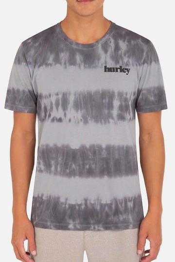 Remera de hombre HURLEY EVERYDAY WASHED TIE DYE - PARTICLE GREY