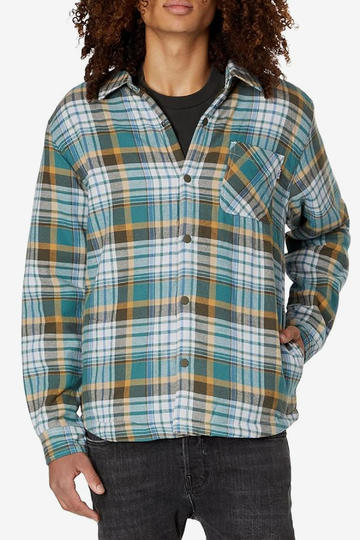 Camisaco HURLEY PORTLAND SHERPA LINED FLANNEL -