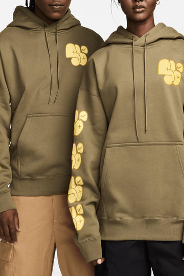  Buzo de hombre NIKE SB GRAFF GFX HOODIE - MEDIUM OLIVE