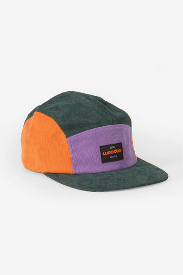  Gorra WOODOO BH 5PANEL - GREEN MULTI