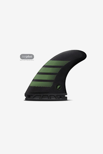 Juego de quillas FUTURES F8 ALPHA-THRUSTER -CARBON-OLIVE