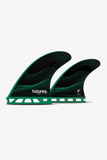 Juego de quillas FUTURES F6 QUAD-GREEN