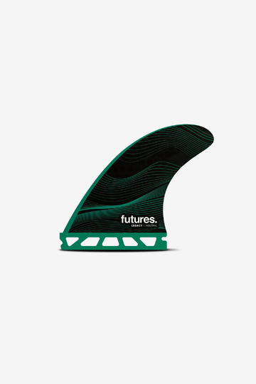 Juego de quillas FUTURES F6 HC THRUSTER-NEUTRAL - GREEN