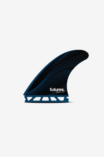 Juego de quillas FUTURES R8 HC THRUSTER LEGACY RAKE - BLUE