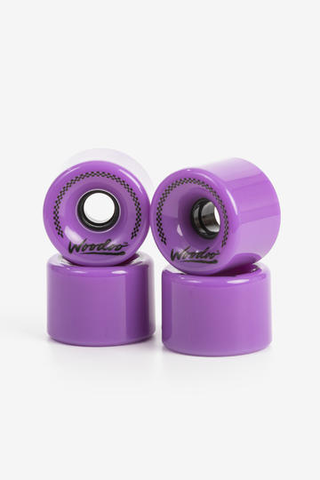 Ruedas de longboads WOODOO CONFORT 71 mm- VIOLETA