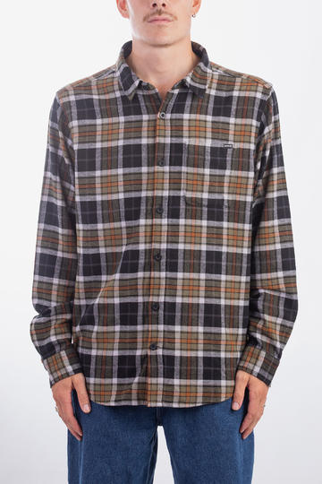 Camisa HURLEY PORTLAND ORGANIC FLANNEL LS