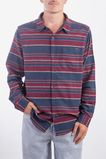Camisa HURLEY PORTLAND ORGANIC FLANNEL LS