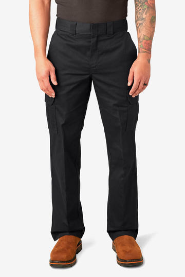 Pantalon de hombre DICKIES RELAXED STRAIGHT LEG CARGO WORK PANT- BLACK