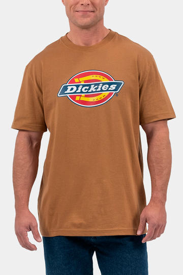 Remera de hombre DICKIES TRI-COLOR LOGO GRAPHIC S/S BROWN DUCK