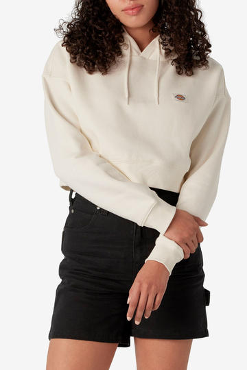Buzo de mujer DICKIES OAKPORT CROPPED HODDIE-CLOUD