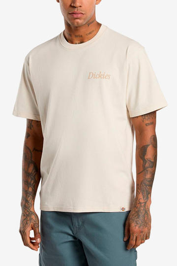 Remera de hombre DICKIES COMPANION SCRIP S/S-WHITECAP GRAY
