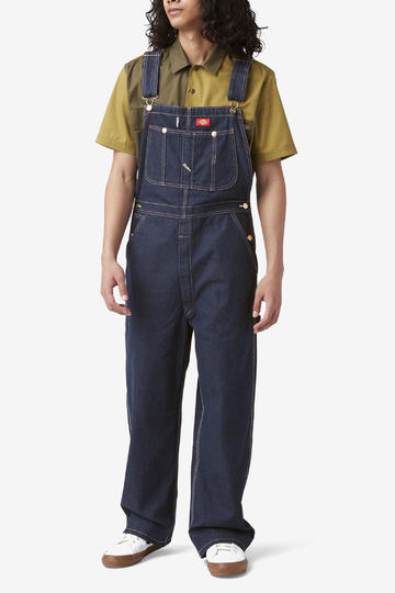 Jardinero de hombre DICKIES DUCK & RINSED DENIM BIB OVERALL-RINSED INDIGO BLUE