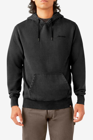 Buzo de hombre DICKIES NEWINGTON GARMENT WASH HODDIE-BLACK