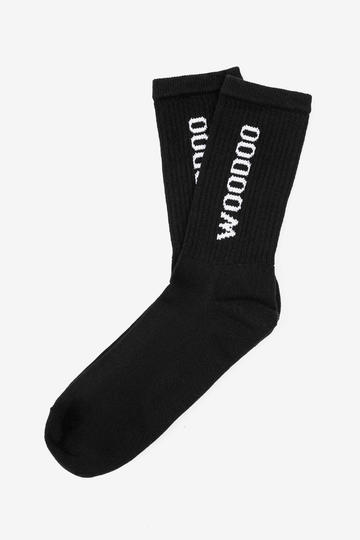 Medias WOODOO UNIVERSITY x 1PK - NEGRO