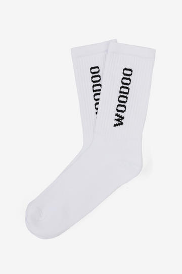 Medias WOODOO UNIVERSITY x 1PK - BLANCO