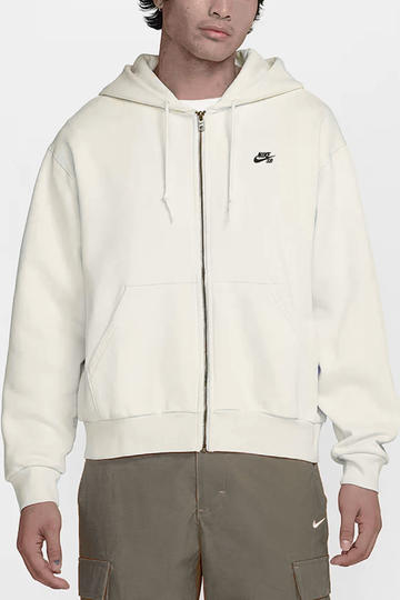 Buzo NIKE SB FULL ZIP FLEECE HOODIE-SAIL