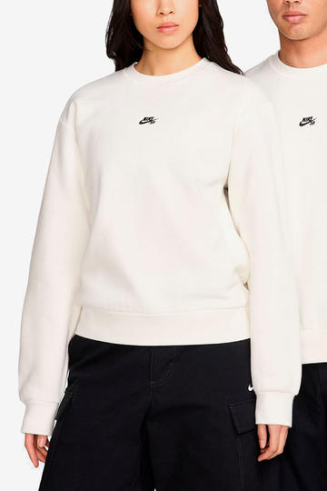 Buzo NIKE SB ESSENTIAL LOGO CREW-SAIL