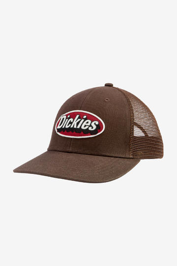 Gorra DICKIES TRUCKER - DARK BROWN